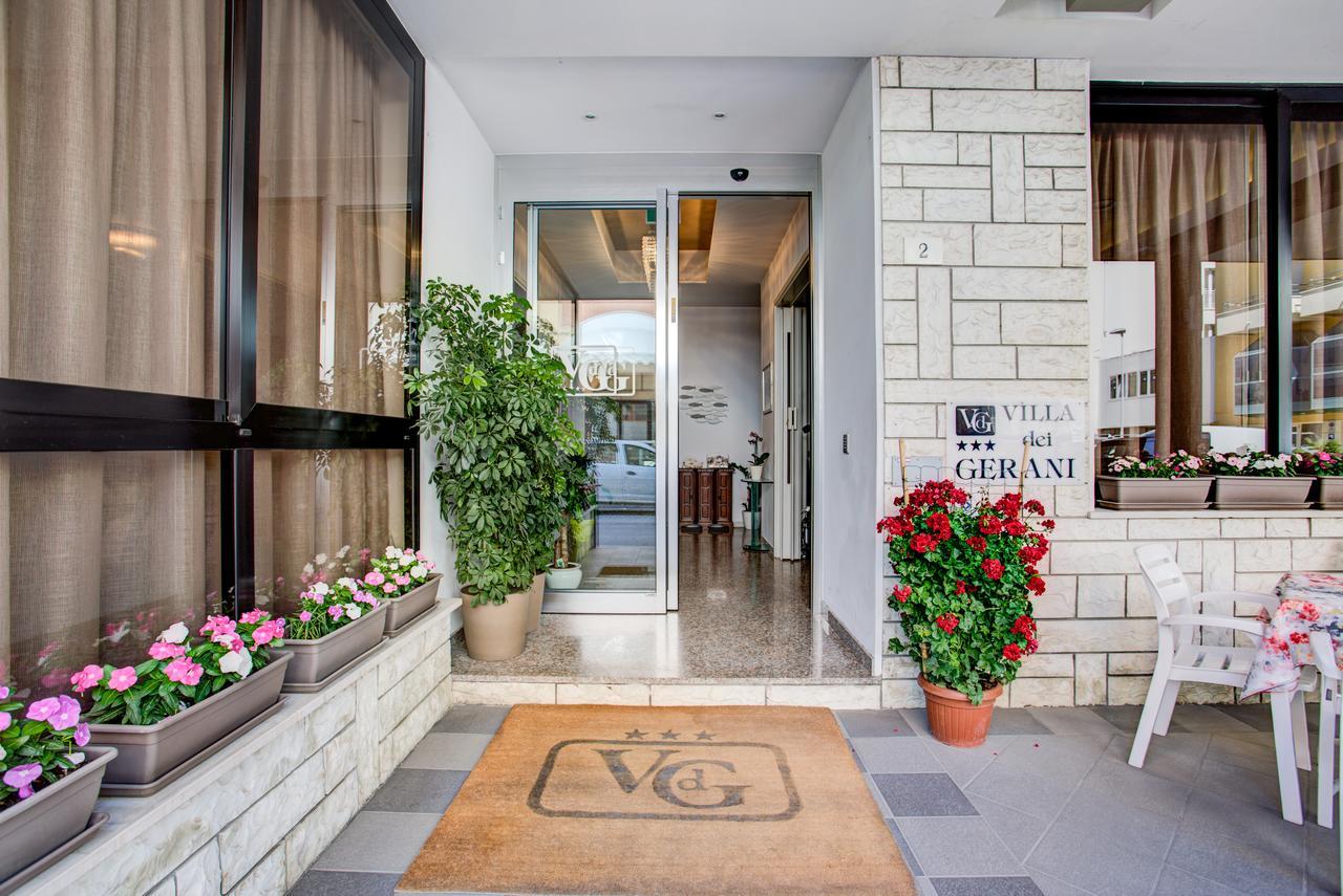 Hotel Villa Dei Gerani Rimini Zewnętrze zdjęcie