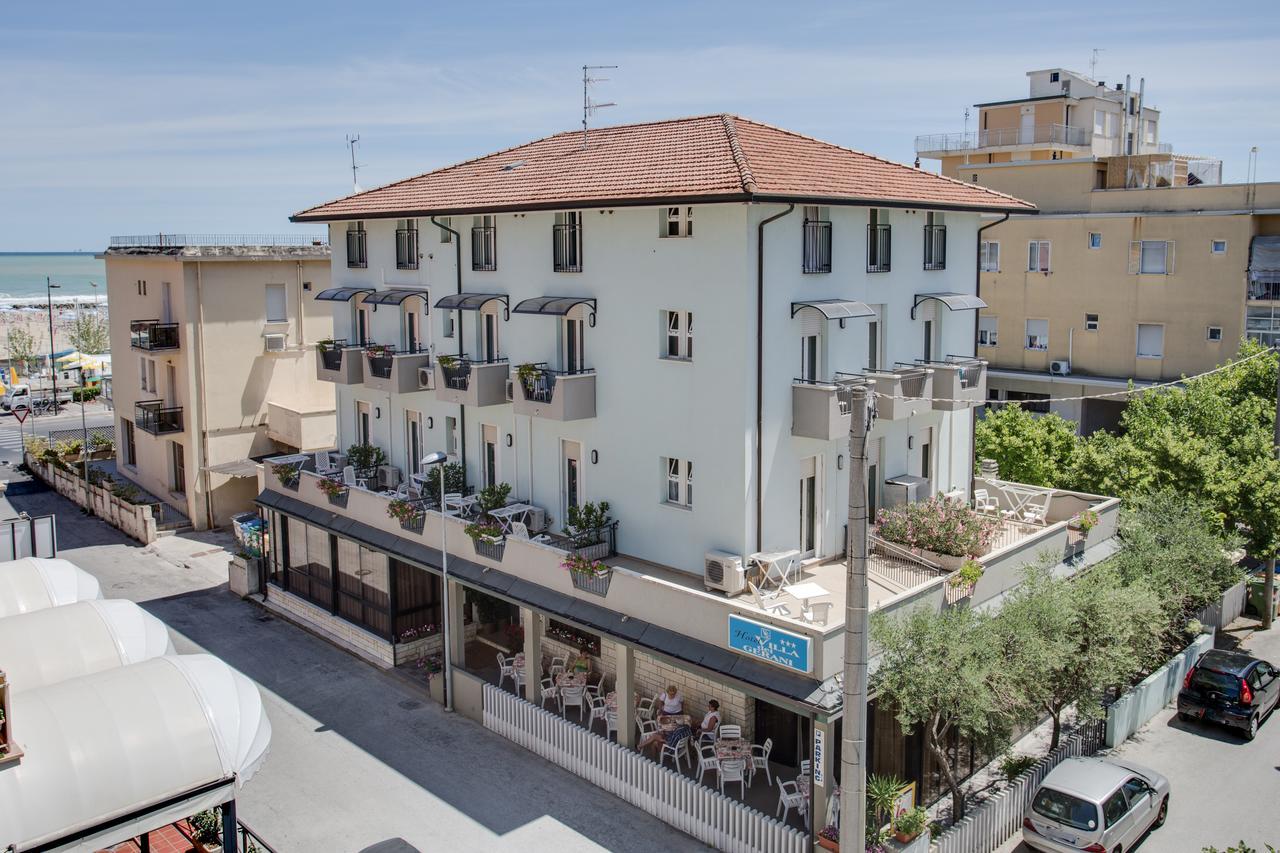 Hotel Villa Dei Gerani Rimini Zewnętrze zdjęcie