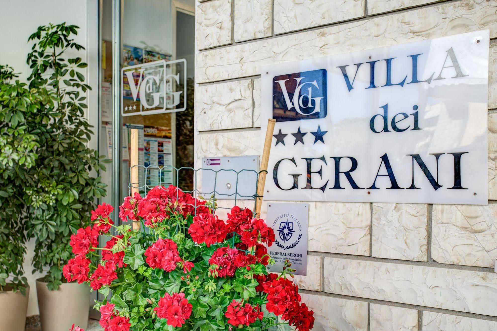 Hotel Villa Dei Gerani Rimini Zewnętrze zdjęcie